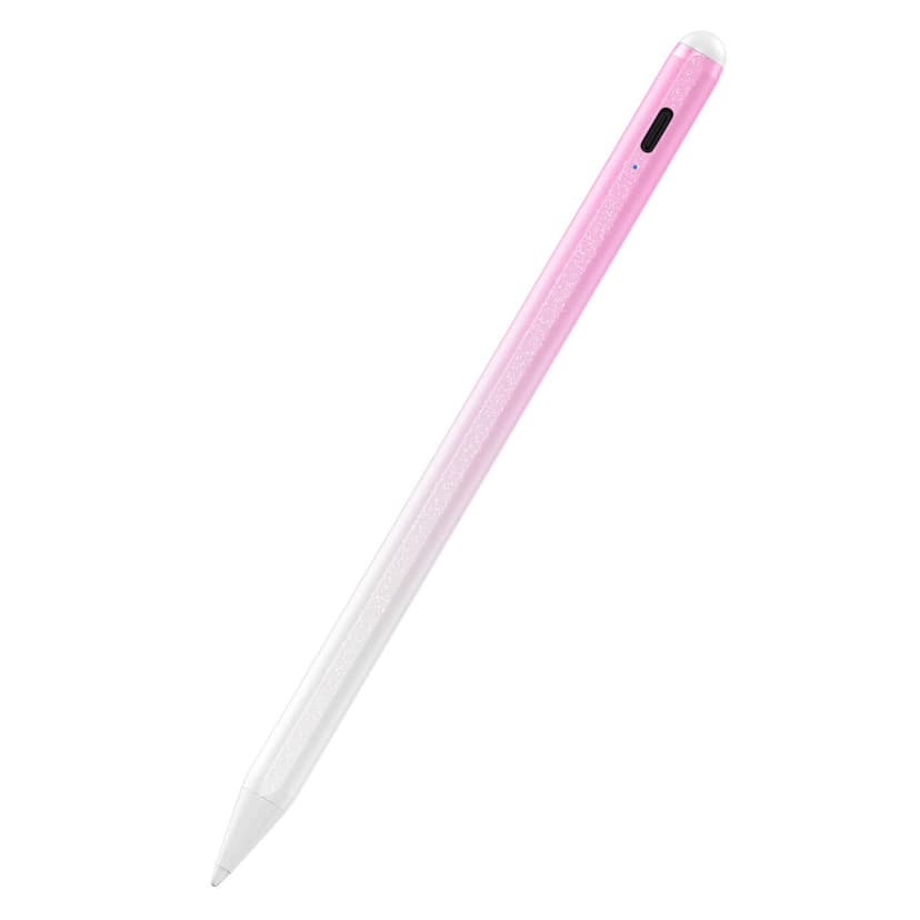 Stylus Pen for iPad 6th-11th Generation-2X Fast Charge Active Pencil Compatible with 2018-2026 Apple iPad Pro 11"/12.9"/M4, iPad Air 3/4/5/M2/M3/M4,iPad mini 5/6/7 Gen-Gradient White Pink | Tilt Sensi