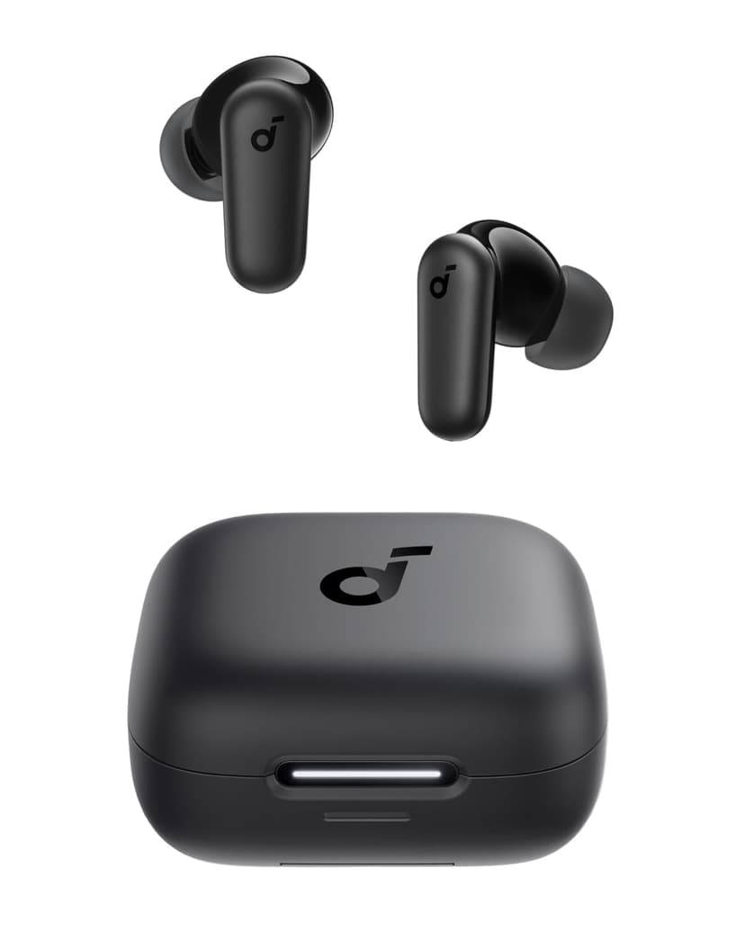Soundcore P30i by Anker Noise Cancelling Earbuds, Hands-Free Viewing | Strong and Smart Noise Cancelling, Powerful Bass, 45H Playtime, 2-in-1 Case and Phone Stand, IP54, Bluetooth 5.4