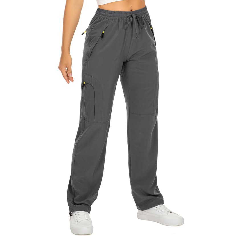 Toomett Women‘s Hiking Cargo Pants UPF 50 Quick Dry with Zipper Pockets | Lightweight, Travel, Golf, Safari,sun protection,water resistant