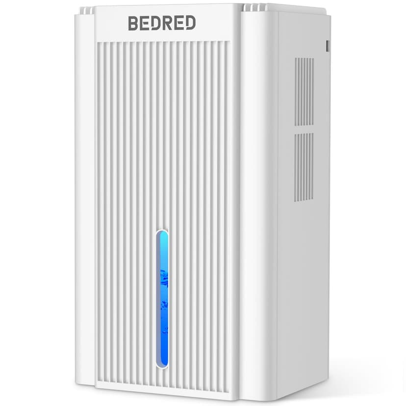 BEDRED Dehumidifier, 95OZ Dehumidifier for Home 1000 sq ft - Quiet with Auto Shut Off & Relaxing 7 Color Ambient Light, Ideal for Livingroom, Bedroom, Basement (White)