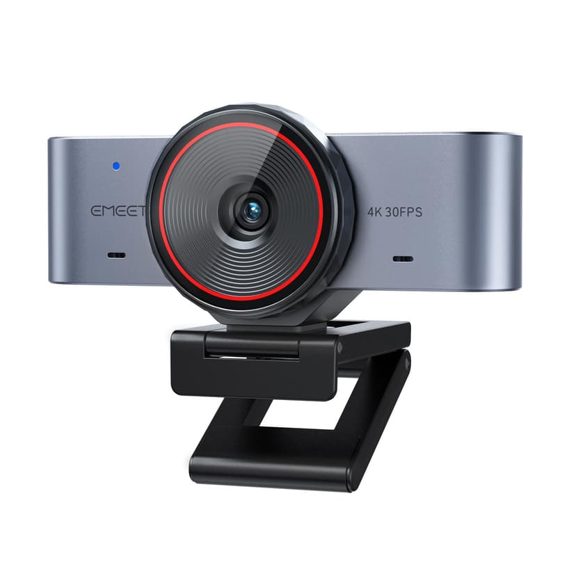EMEET C960 Ultra 4K Webcam for Mac & PC, 1/1.5" Large Sensor, Metal Body | 0.2s Autofocus, DRC, Whiteboard Mode, Built-in Privacy Cover, 2 Mics, USB Webcam 4K for Meetings, Streaming, Content Creation
