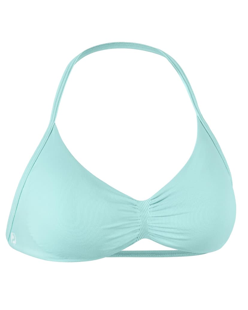 AUROLA Influence Strappy Sports Bra for Women | Halter Neck, Removable Pads, Spaghetti Strap, Open Back, Light Support, Supportive, Seamless, Workout, Yoga, Pilates