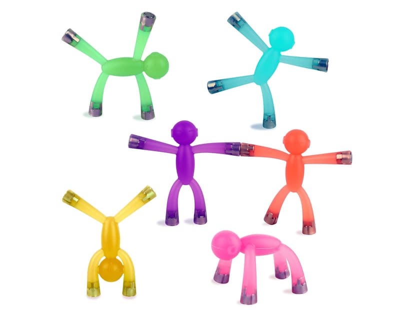 laleay Magnetic Men Fidget Toys, People Figures for Kids Adults Gifts | Travel-ready sensory toys for kids and adults,desk fidgets, road trip or airplane activities ,stocking stuffers gifts