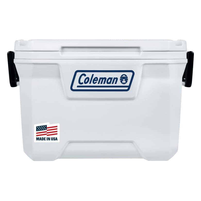 Coleman Marine Cooler with Fully Insulated UV Guard Lid & Body, Keeps Ice for 3+ Days, Great for Boating & Fishing, 52qt/100qt Wheeled/120qt Options