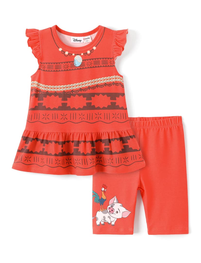 Disney Minnie Mouse Frozen Princess Marvel Toddler Girls Clothes Long Sleeve Sweatshirt + Leggings 2pcs Outfits Set 2-6Y