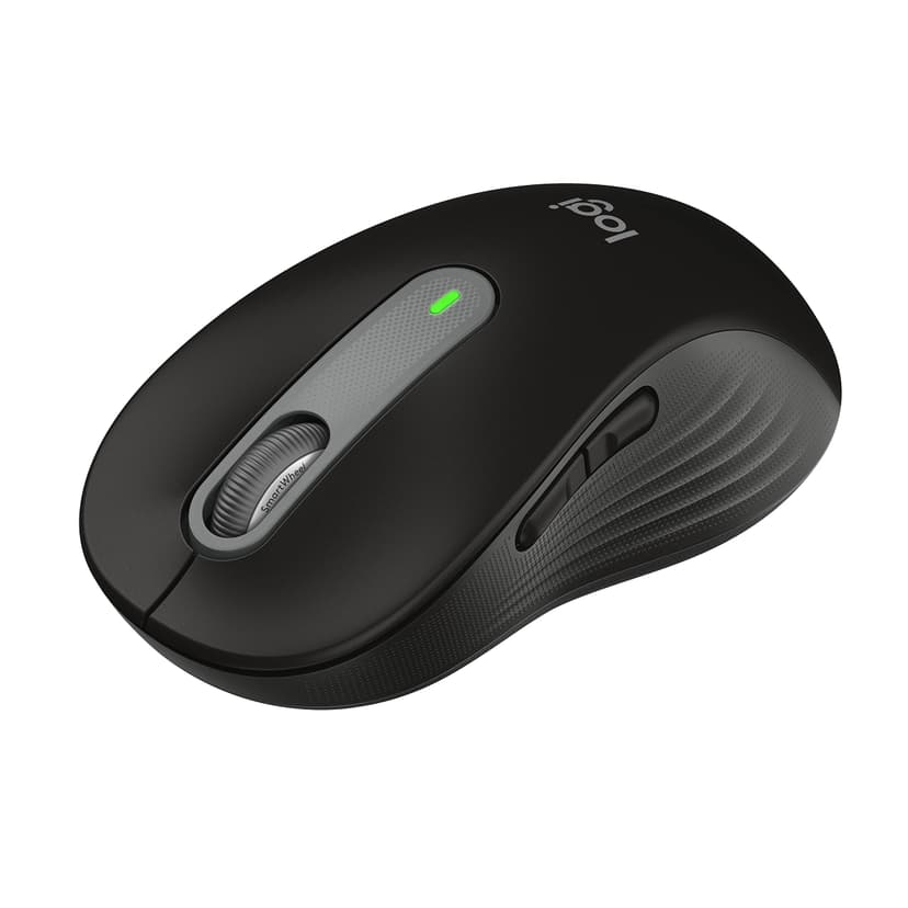 Logitech Signature M650 L Full Size Wireless Mouse Large Sized - Black