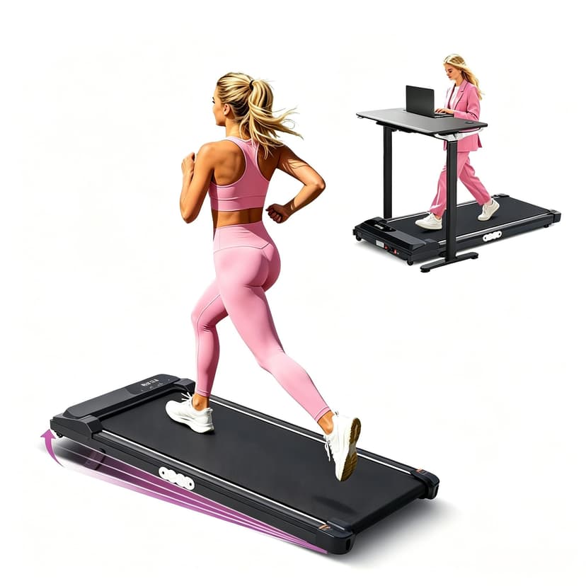 Electric Treadmills for Home Exercising, 0.6-10MPH Portable Small Treadmills for Home Small Spaces, 3.5HP Mini Treadmills with Handles, 400LBS Walking Pad Treadmill with Handle Bar and Incline