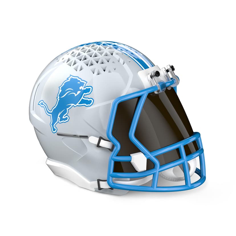 Limited Edition, Officially Licensed NFL Detroit Lions Helmet Stand for Amazon Echo Dot (4th & 5th Generations). Device Sold Separately.