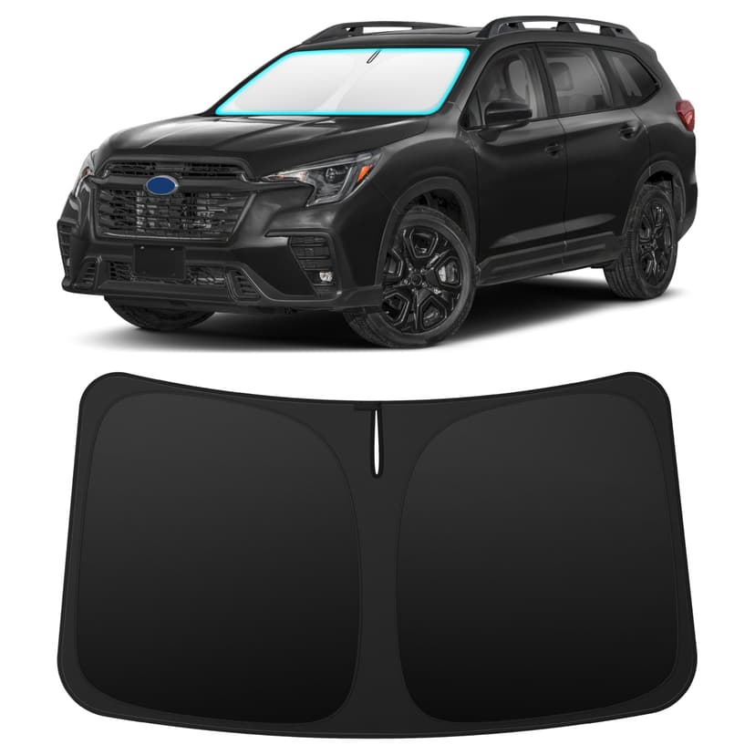 INSAUTO Custom Fit Windshield Sun Shade for Subaru Ascent 2019-2026 | Foldable Front Window Sunshade Car Accessories, UV & Heat Reflector, Keeps Interior Cool, Includes Storage Bag
