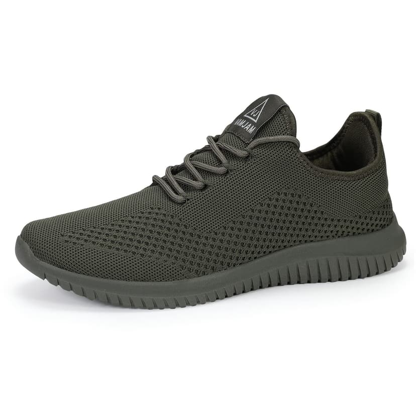 VAMJAM Men's Running Shoes Ultra Lightweight Breathable Walking Shoes Non Slip Athletic Fashion Sneakers Mesh Workout Casual Sports Shoes