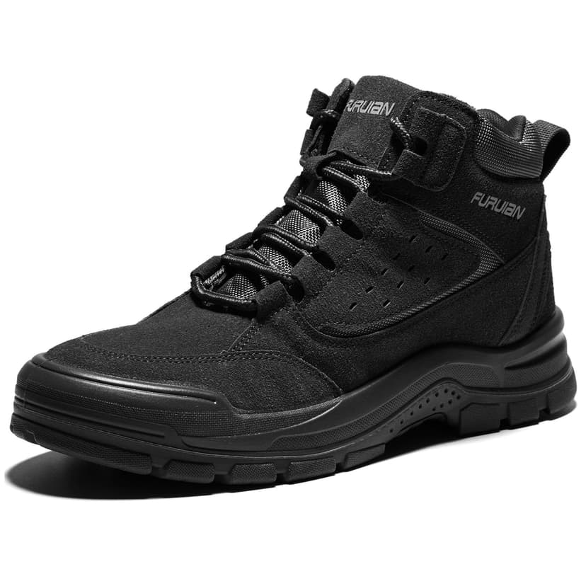 Furuian Steel Toe Boots for Men Women Lightweight Work Boots Pioneer Series | ASTM Certificated Safety Shoes, Width Option, Non Slip Rubber Sole, Comfortable Work Shoes for Construction, Warehouse, Ya