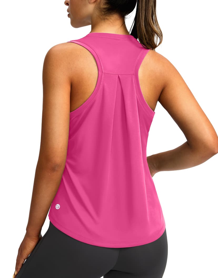 G Gradual Women's Workout Tops Racerback Athletic Tank Tops | Sleeveless, Loose Fit, Crew Neck, Ultra-soft, Moisture Wicking, Yoga Running Gym Shirts for Women