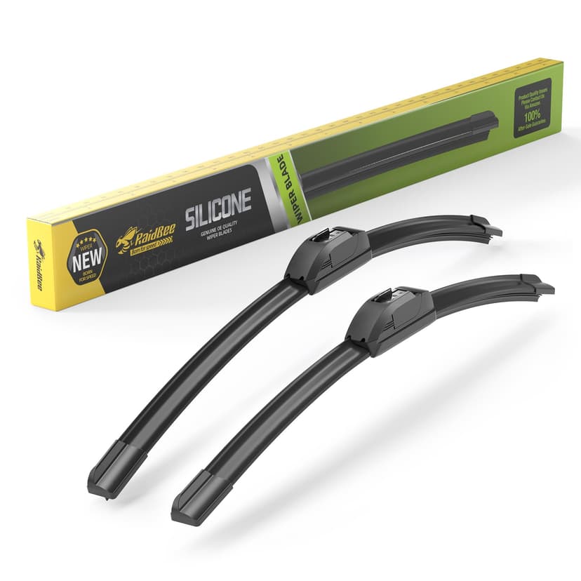 Raidbee® 26" and 19" Silicone Windshield Wiper blades Replacement for | Honda Accord 2008-2017 Toyota Prius 2010-2015 Sienna 2004-2010 SUBARU Outback Legacy 2010-2014 Oem Quality All-Season