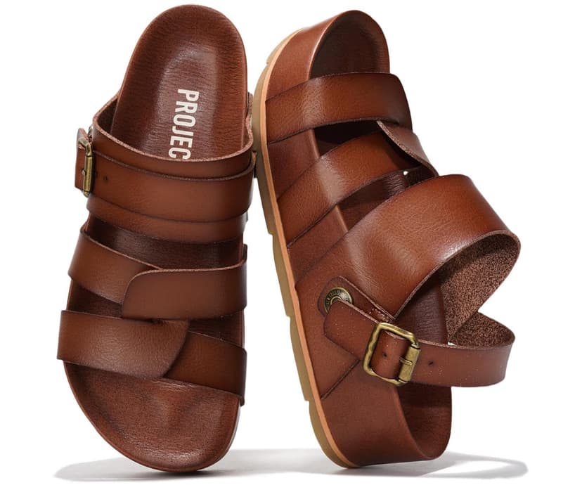 Project Cloud Platform Sandals for Women Strappy Wedges Plush Insole 2026 | Comfortable and Lightweight Fashion Wedge Sandals for Women - Non-Slip Sole with Adjustable Strap for Every Occasions
