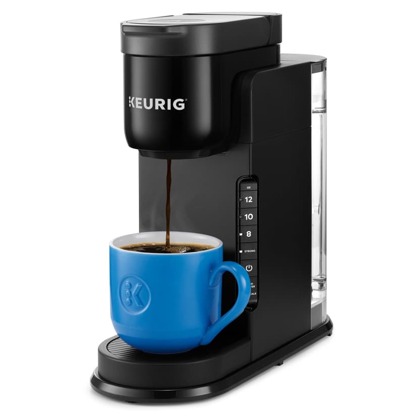 Keurig K-Express Single Serve K-Cup Pod Coffee Maker, 3 Brew Sizes, Strong Button Feature, 42oz Removable Reservoir, Black | 3 Brew Sizes, Strong Button Feature, Removable Reservoir