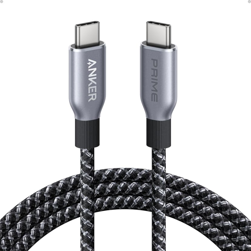 Anker Prime USB C to USB C Cable, 240W Fast Charging Durable Cable (6 ft) | USB 2.0 Upcycled Braided Nylon, 100-Year Bend Durability for iPhone 17 / 17 Pro / 17 Pro Max, MacBook, Galaxy, and More