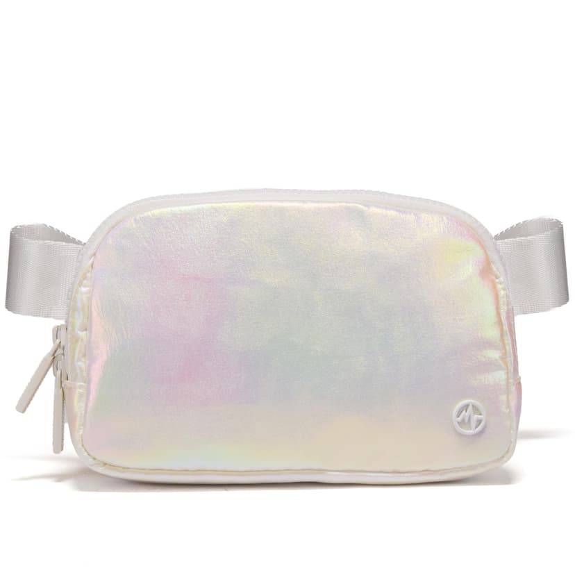 Pander Nylon Fanny Pack for Women, Two-Way Zipper Crossbody Bag | 1L nylon belt bag with a two-way zipper, three interior mesh pockets, and an adjustable strap for waist or crossbody wear